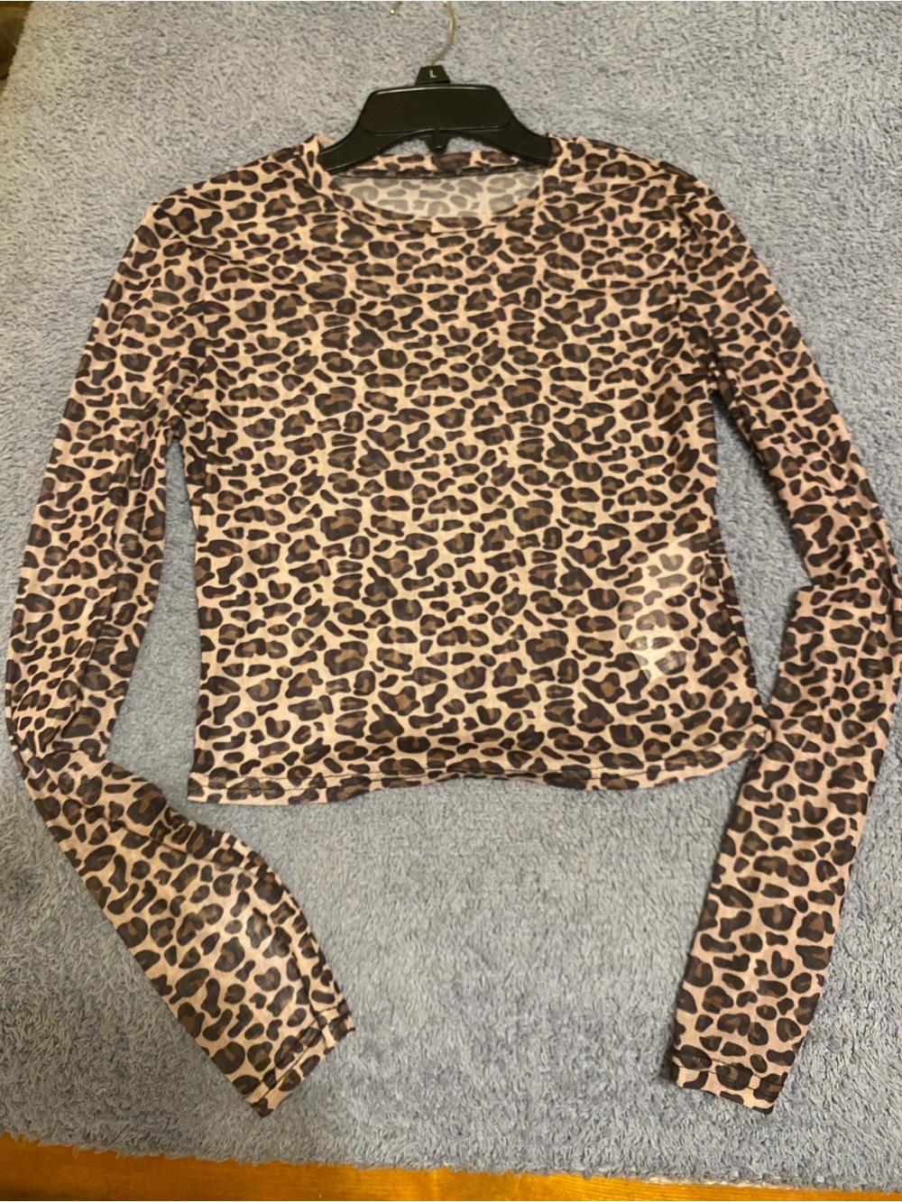 Leopard Print Long Sleeve To